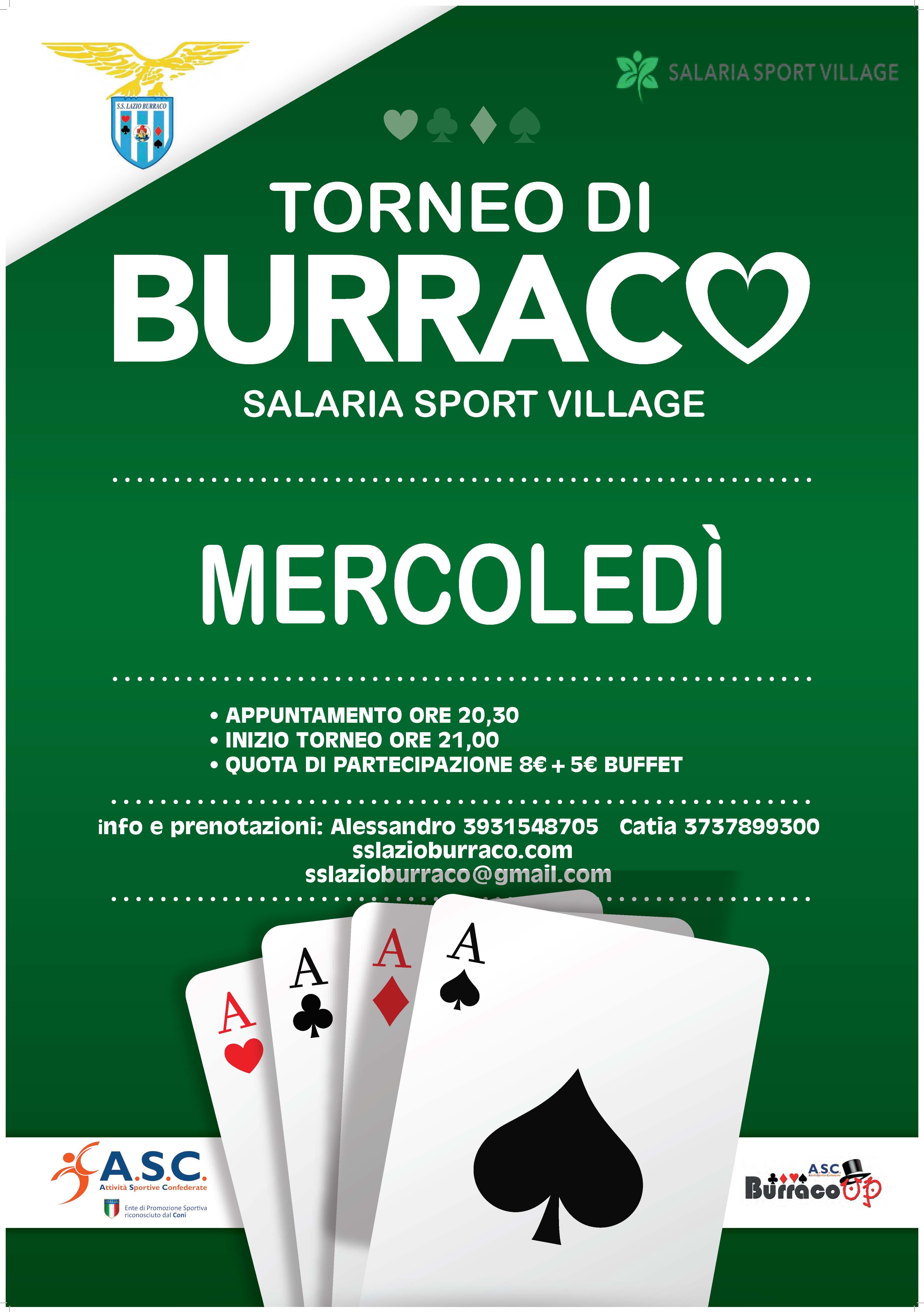 Salaria Sport Village ogni mercoledì
